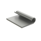 Clip Adhesivo Tipo J, Para Cables de Hasta 7.9 mm de Diámetro, Uso Interior, Color Gris, Paquete de 100pz